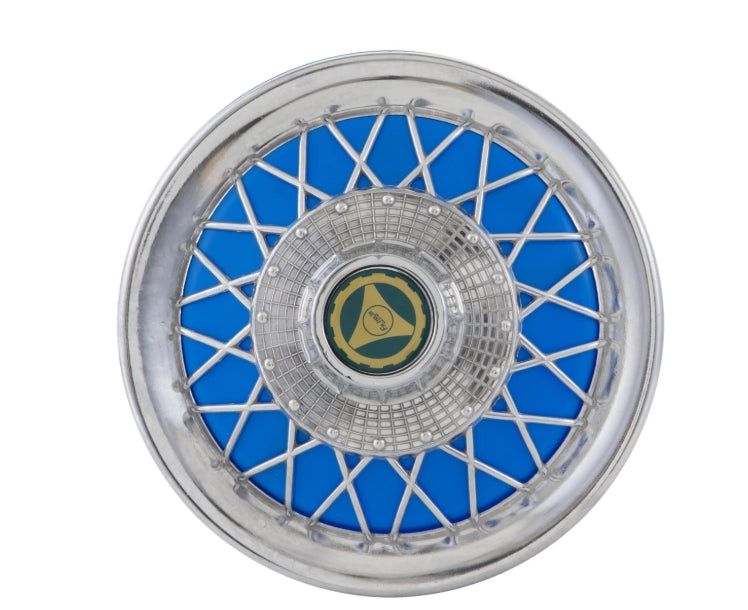 Vespa 10 inch spoked wheel trim BLUE PX / Sprint / Primavera