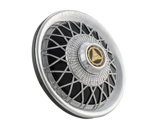Vespa 10 inch spoked wheel trim BLACK PX / Sprint / Primavera