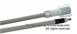 Vespa PX / T5 speedometer cable complete