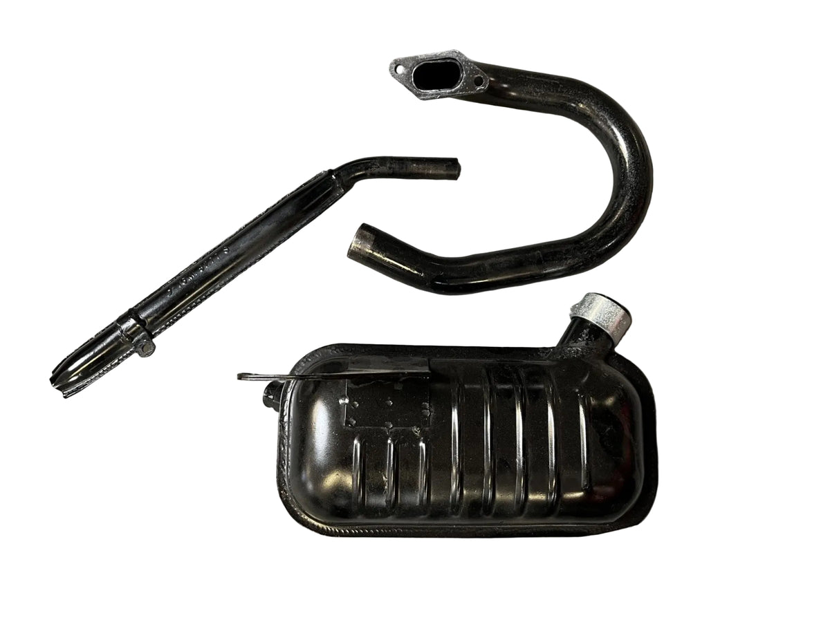Lambretta series 1 or series 2 complete standard exhaust