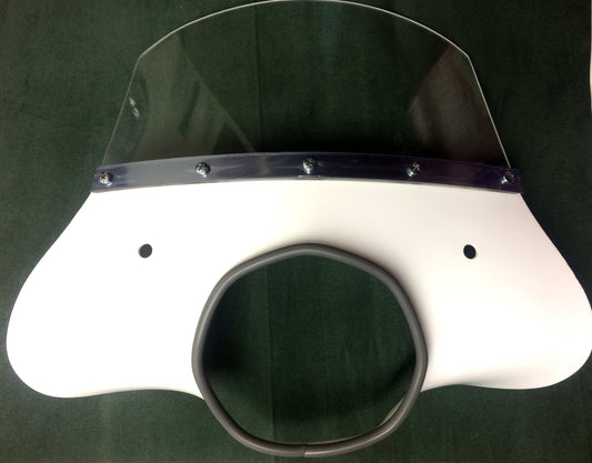 Lambretta SX/TV flyscreen CUPPINI white