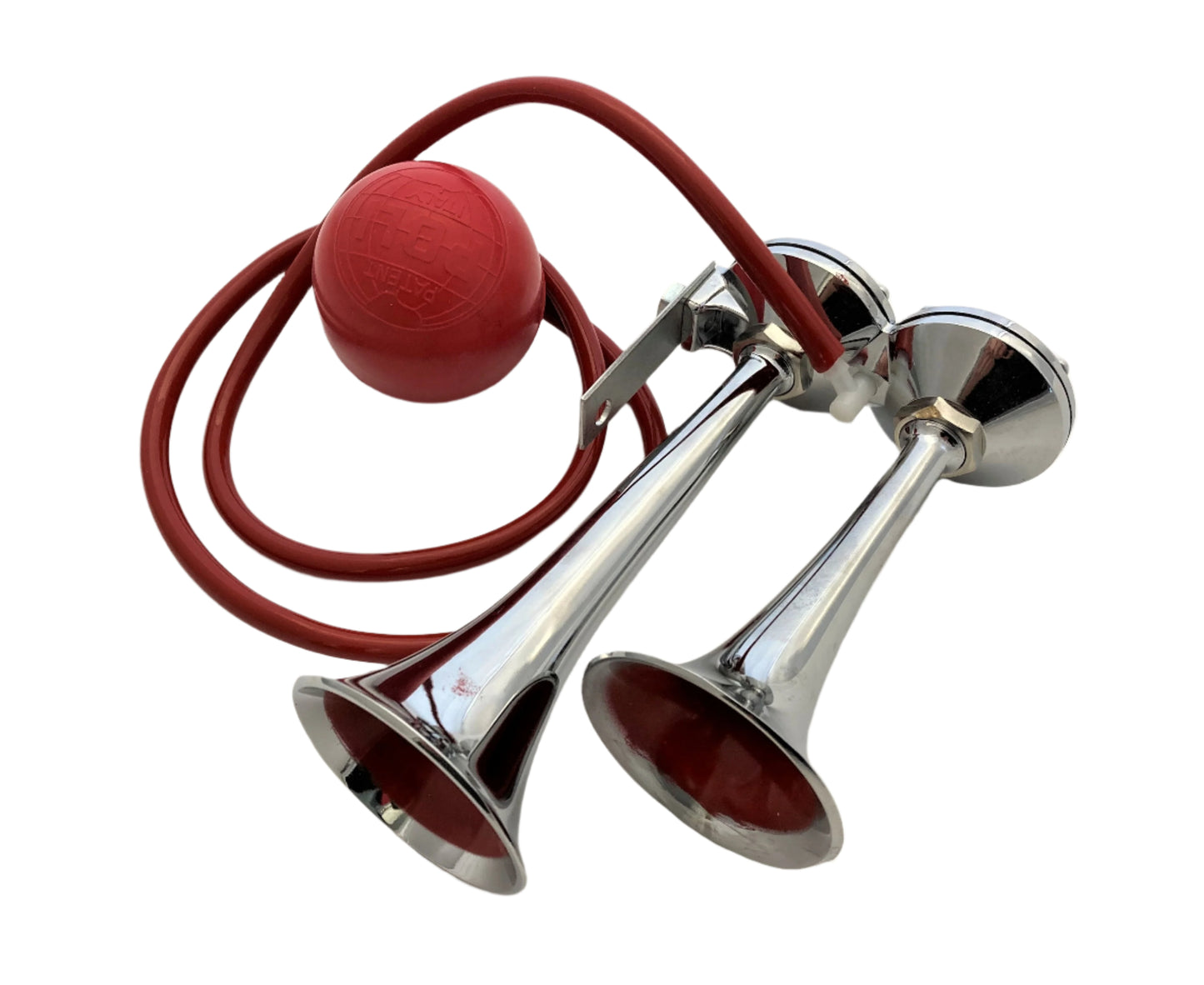 POLI chrome twin air horns