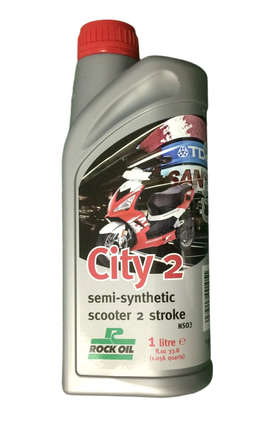 2 stroke City 2 rock oil semi synthetic 1L