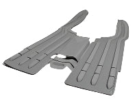 Lambretta series 1 / 2 grey floor mat by CASA