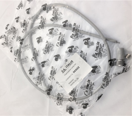 Vespa GL150 speedometer cable complete