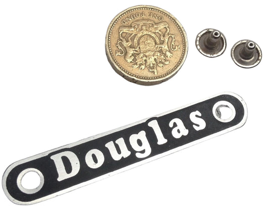 Vespa Douglas Rear Seat Badge