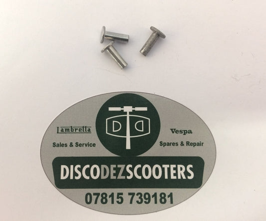 Vespa floor runner alloy rivet 3.0 mm x 10 mm