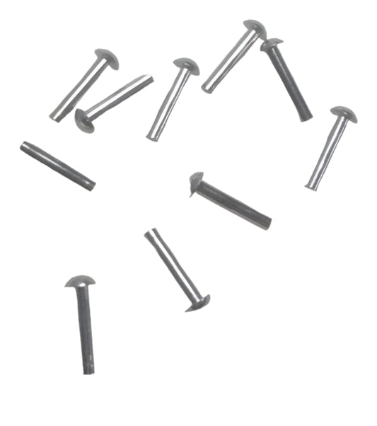 Vespa legshield badge rivets x 10