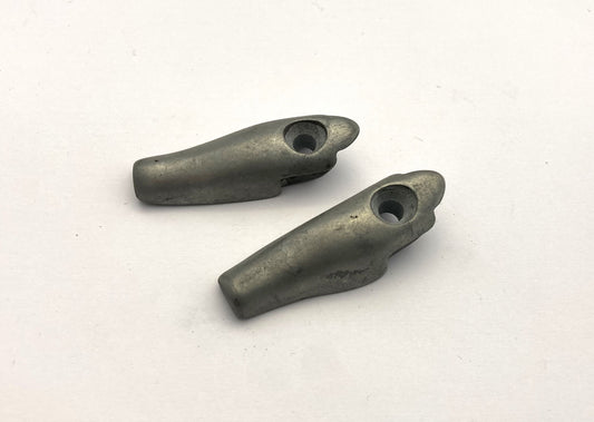 Vespa GS150 front outer end caps (pair)