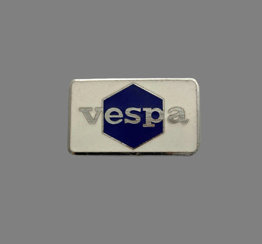 Vespa "diamond" logo pin badge