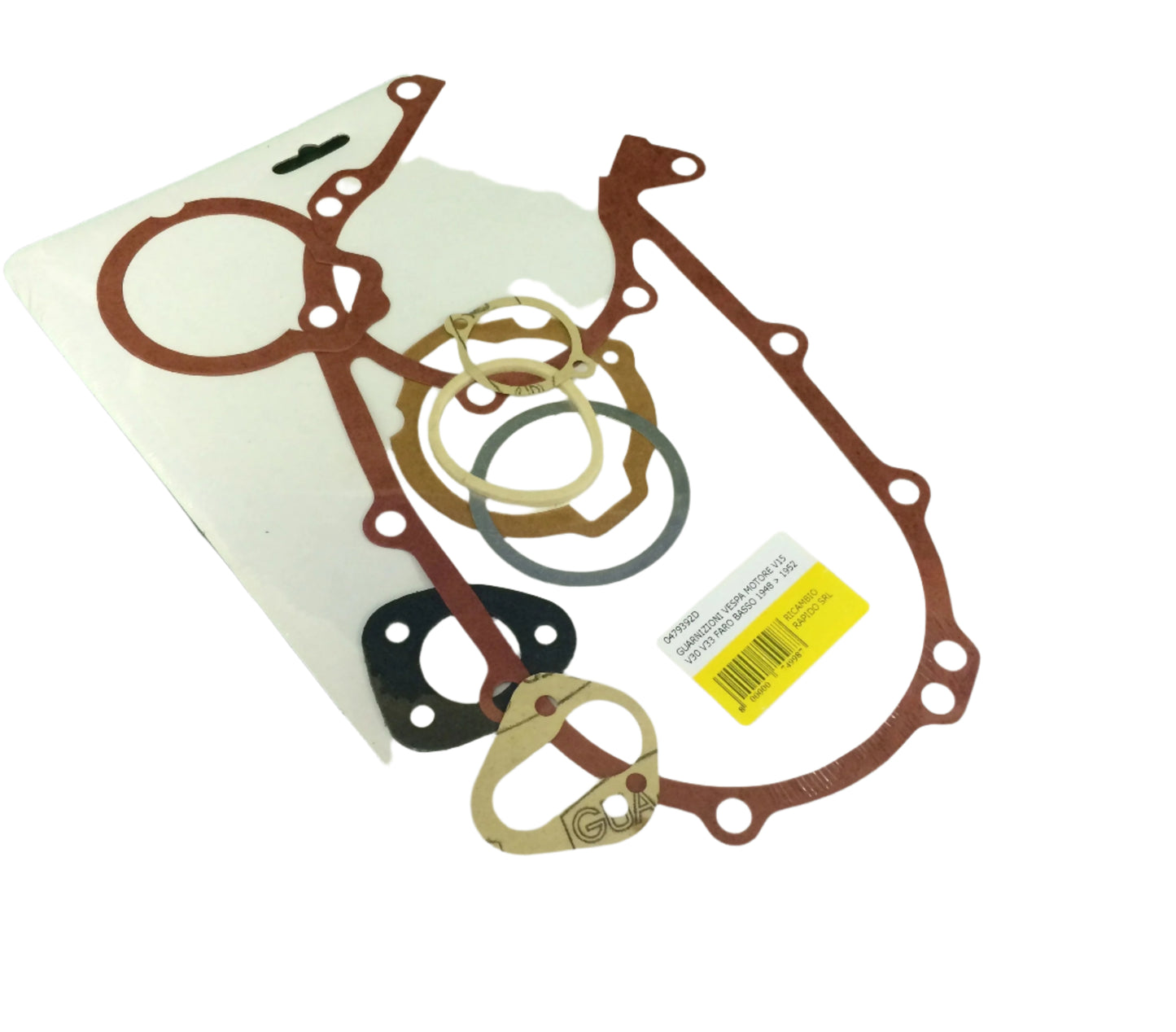 Vespa gasket set V15,V33 1948-52
