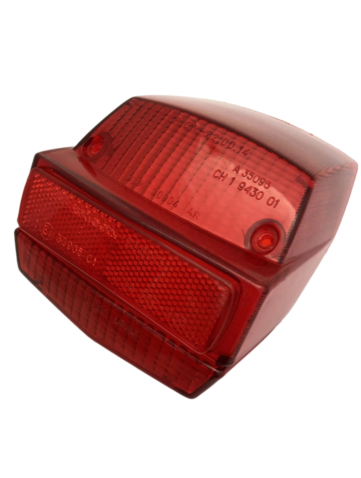 Vespa TRIOM rear light lens V50S/V100/ET3 N.O.S