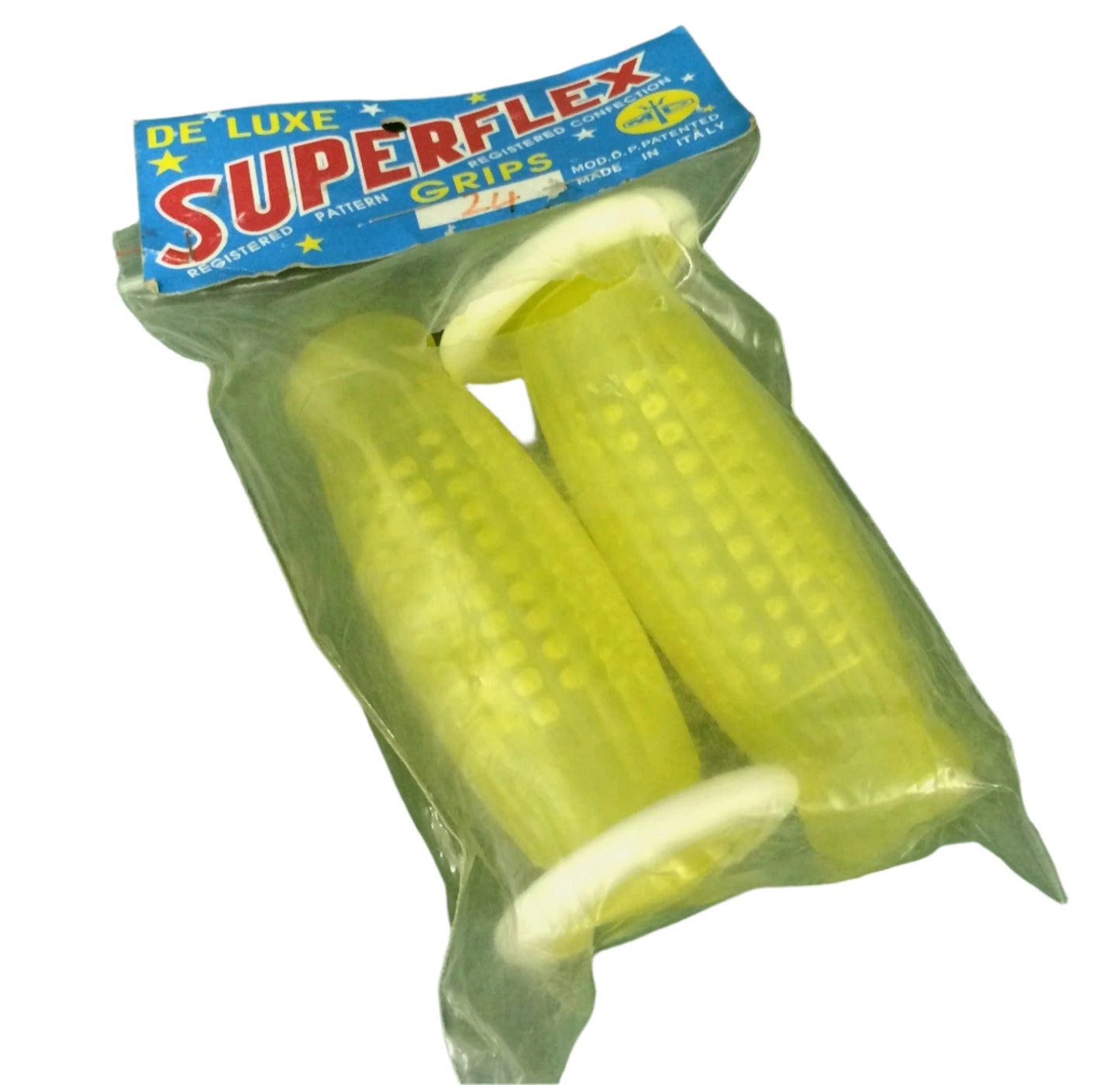 Superflex bubble grips translucent yellow 24mm PX,Prim,Lam