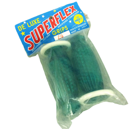 Superflex green bubble grips 24mm PX/Sprint/Lambretta