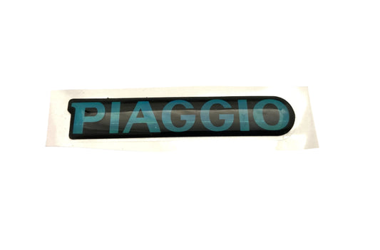 Piaggio blue gel badge 576218