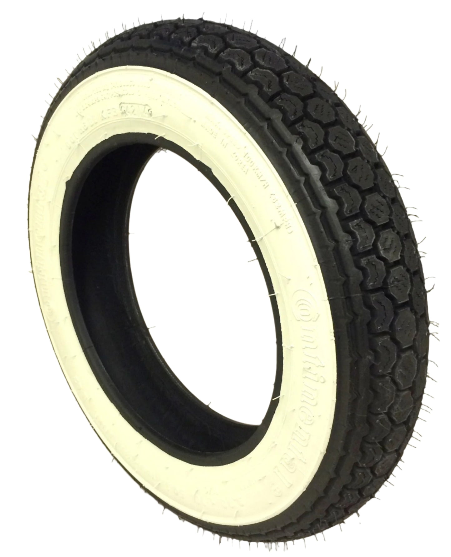 Continental 3.00 x 10 whitewall tyre