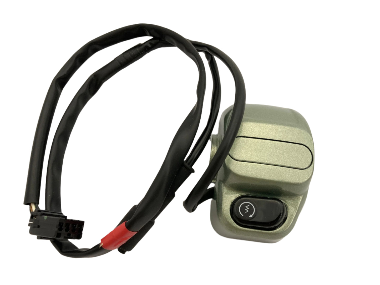 Vespa LXV start button and housing