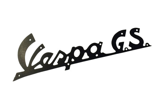 Vespa GS150 legshield badge
