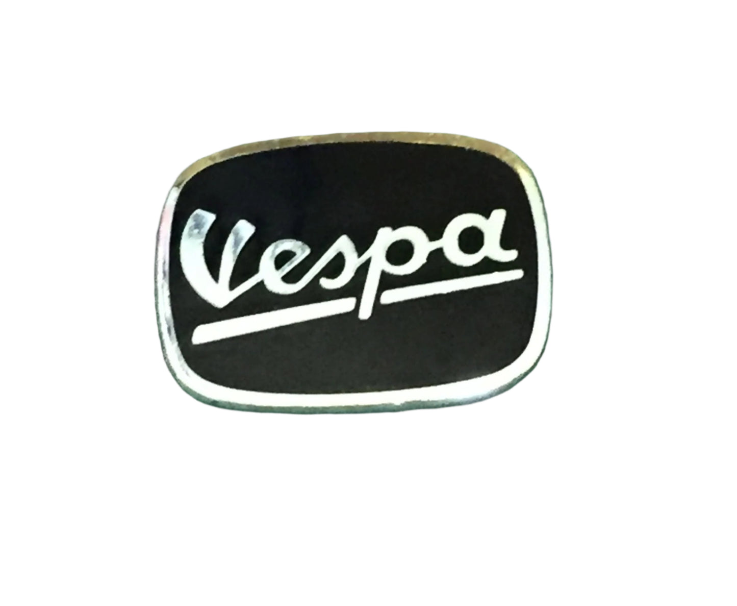 Vespa enamel lapel pin badge Black