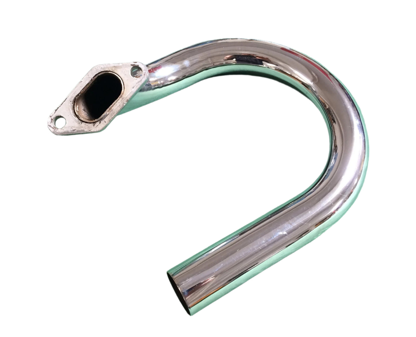 Lambretta standard down pipe CHROME