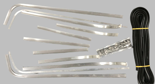 Vespa floor channel set VB1 / 92L2 /wide body