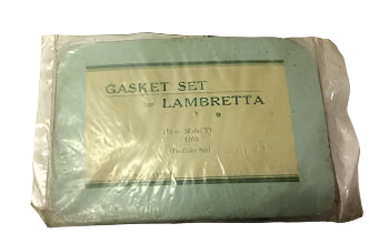 lambretta TV1 decoke gasket set N.O.S