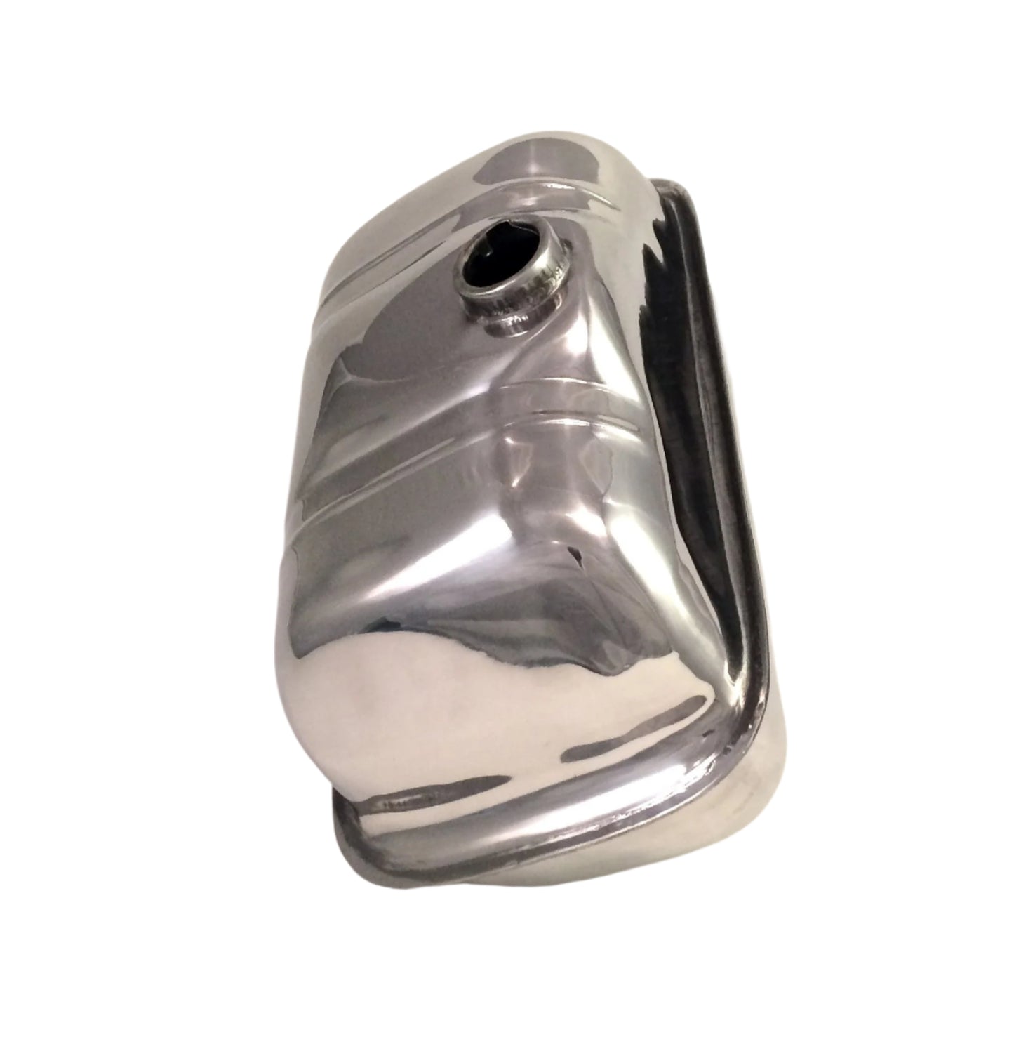 lambretta polished stainless petrol tank