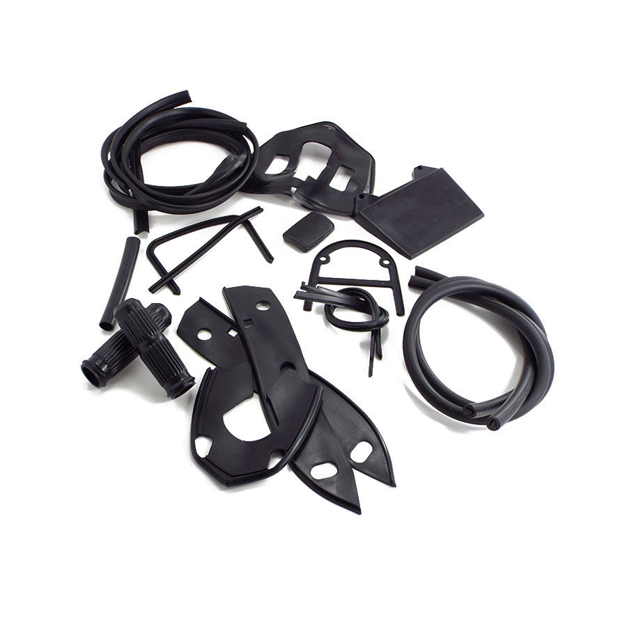 Lambretta Series 3 LI125 & 150 Black Rubber Kit