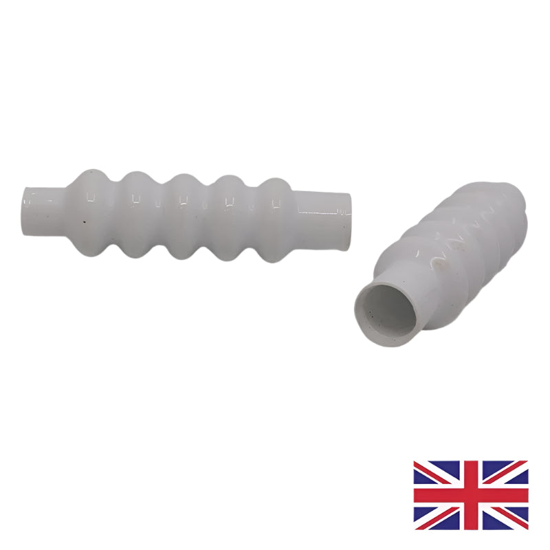 Lambretta WHITE fork damper gaitors