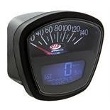 S.I.P 140 black face speedo/rev counter