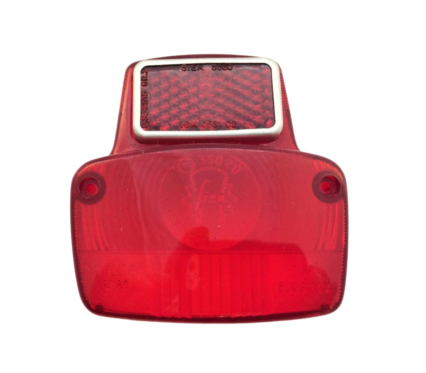 Vespa 90 rear light lens NOS SIEM 78627