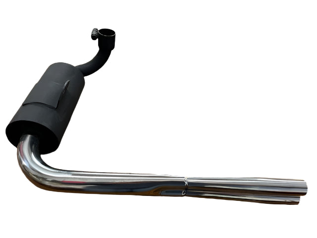 Vespa "Ken Cobbing" 1960's style exhaust