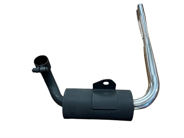 Vespa "Ken Cobbing" 1960's style exhaust