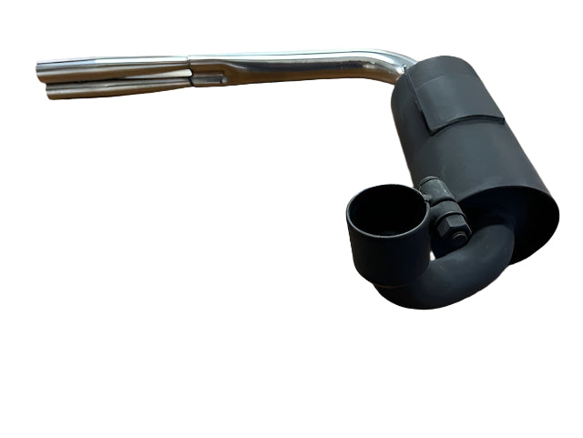 Vespa "Ken Cobbing" 1960's style exhaust