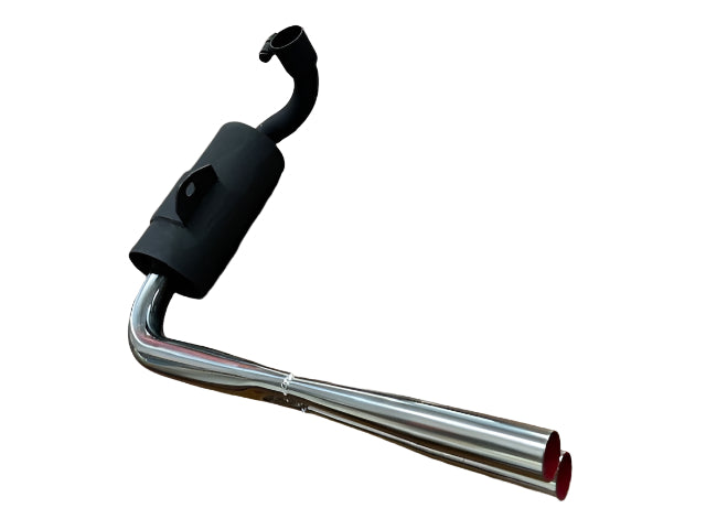 Vespa "Ken Cobbing" 1960's style exhaust