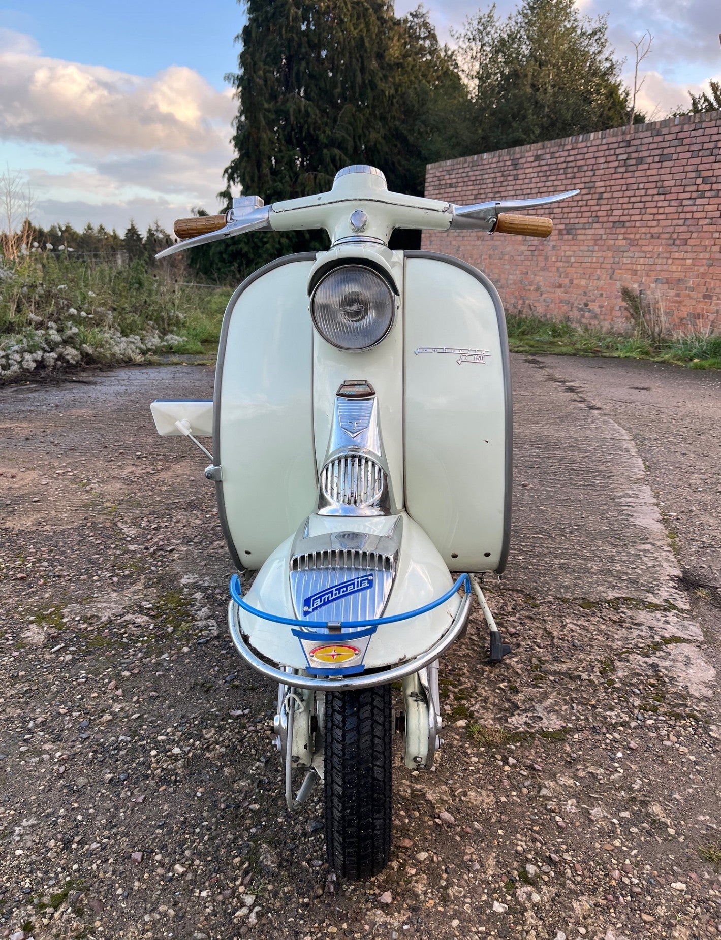 LAMBRETTA Li150 225 MUGELLO (SX200) 1958 Frame breather