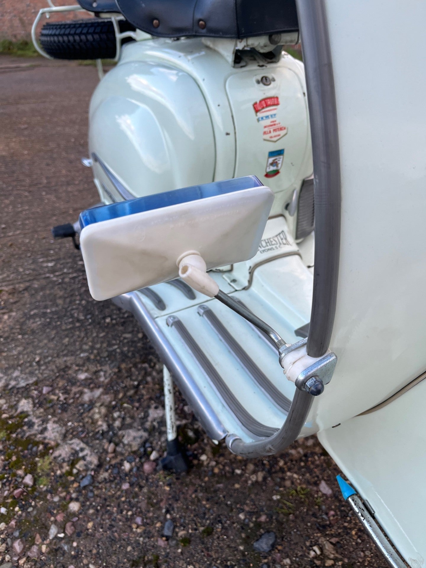 LAMBRETTA Li150 225 MUGELLO (SX200) 1958 Frame breather