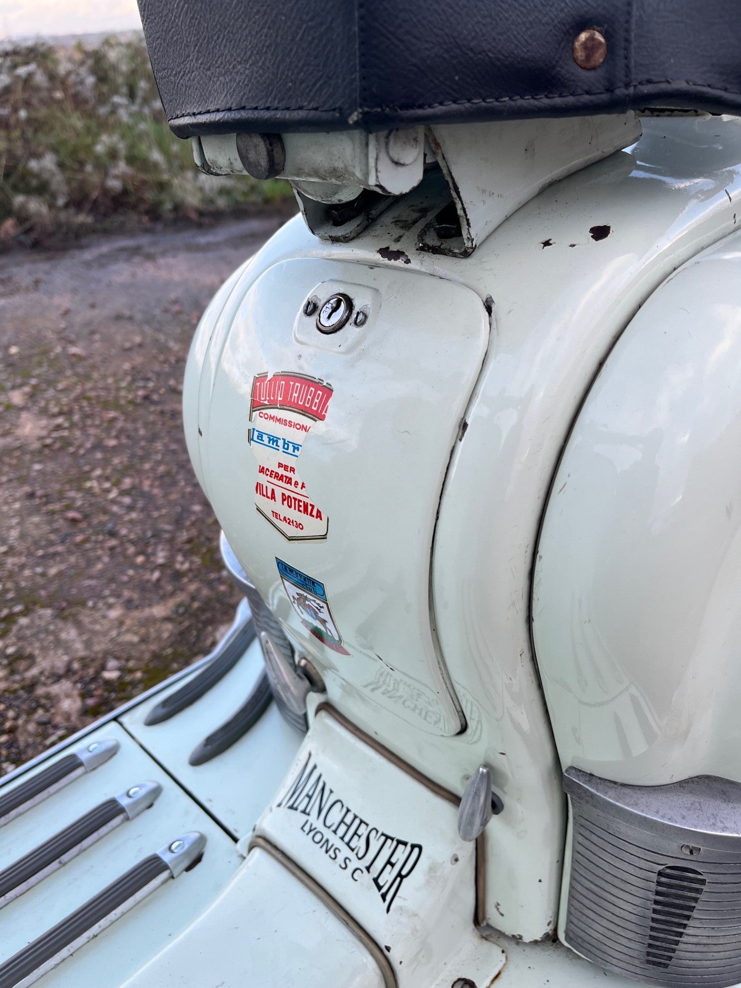 LAMBRETTA Li150 225 MUGELLO (SX200) 1958 Frame breather