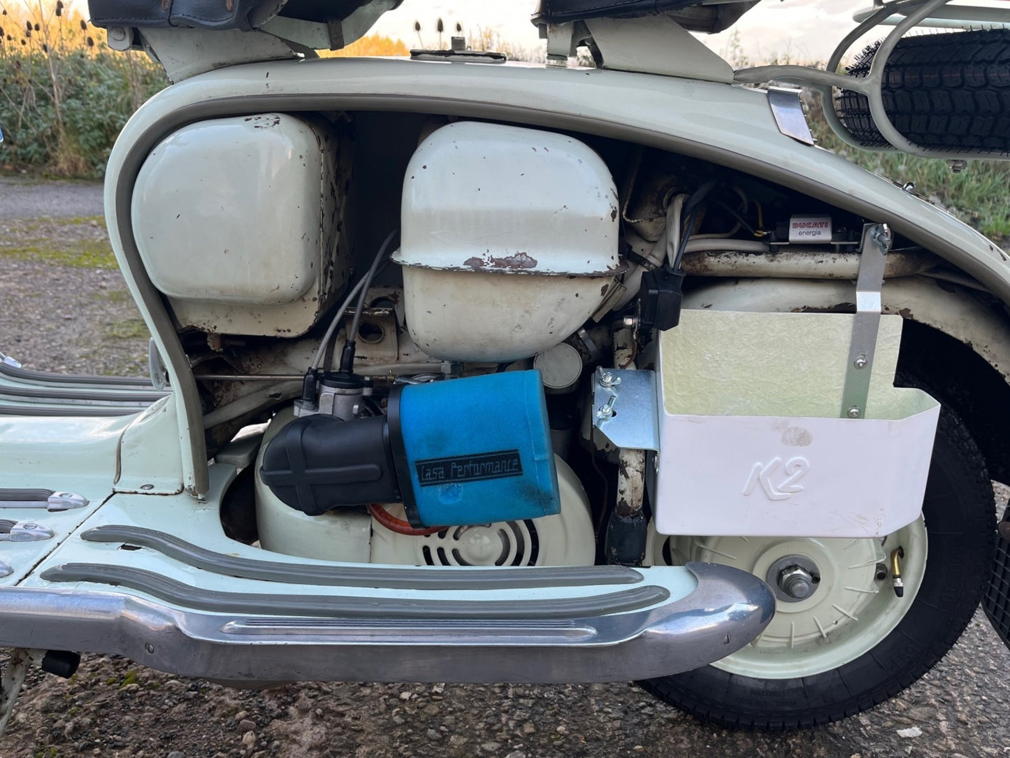 LAMBRETTA Li150 225 MUGELLO (SX200) 1958 Frame breather