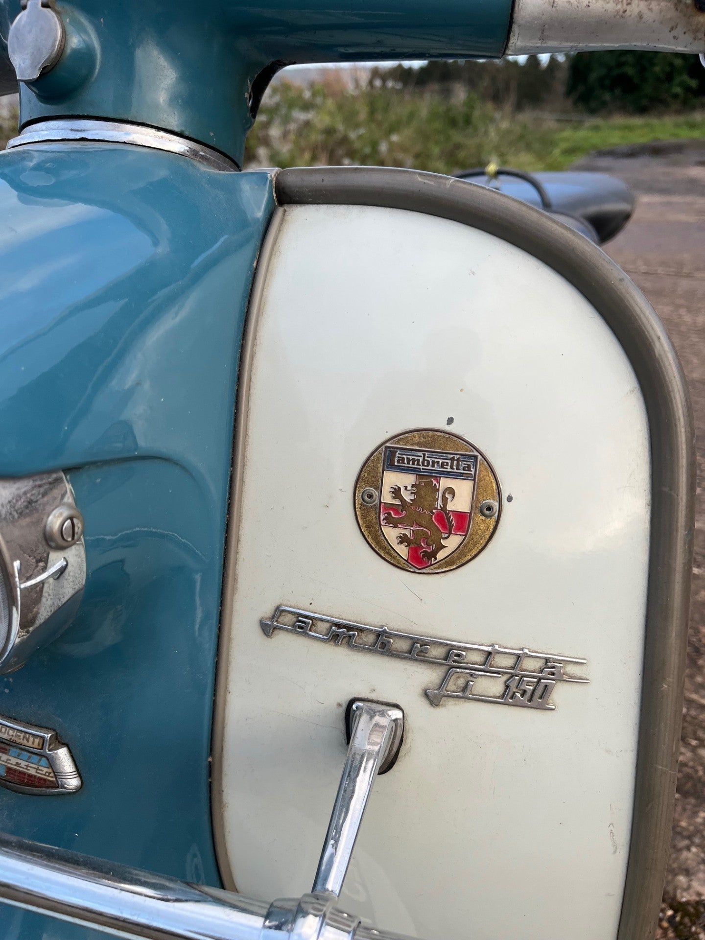 LAMBRETTA 1958 Li150 SERIES 1 "FRAME BREATHER" 3500 miles original paint!