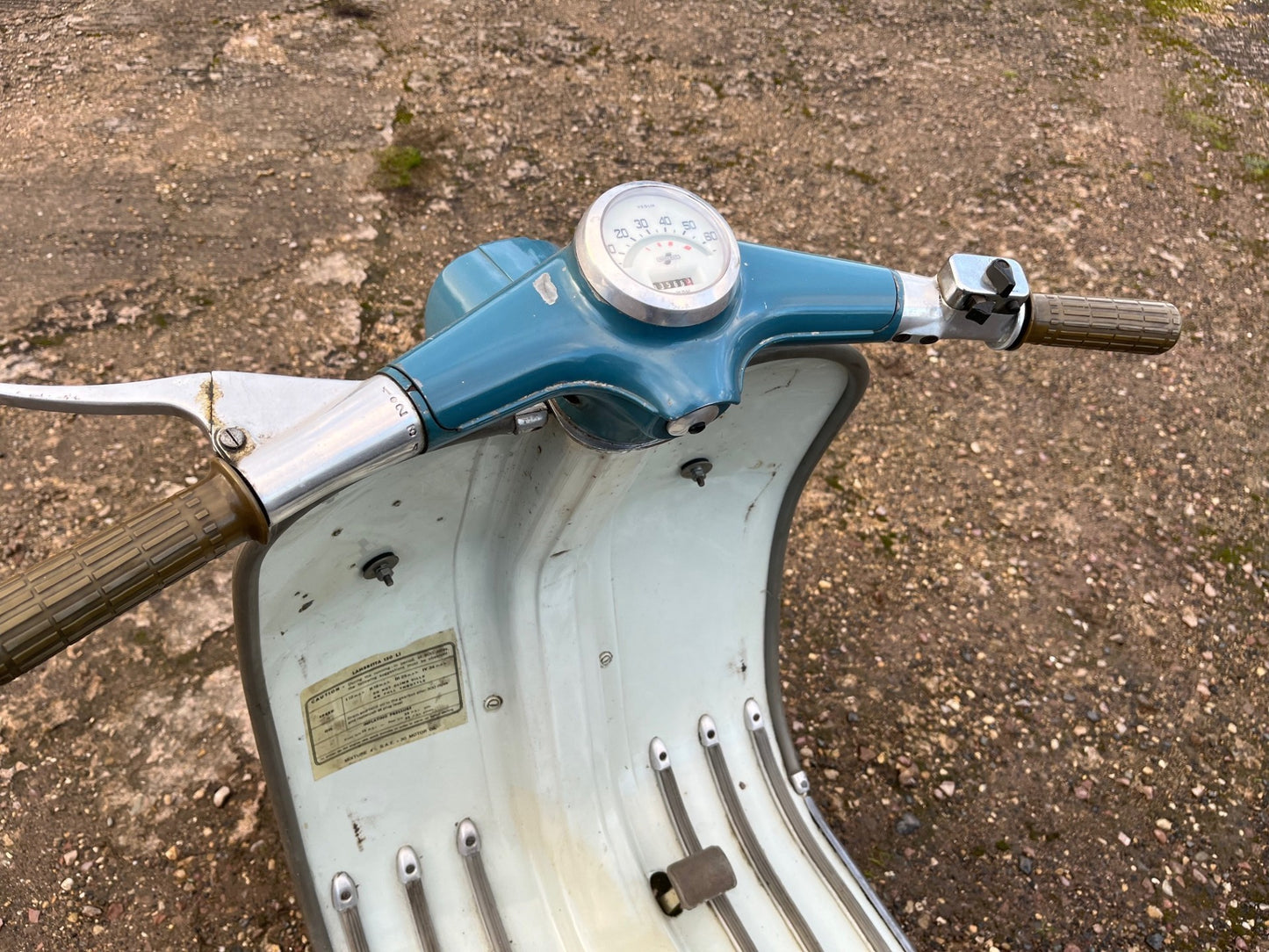 LAMBRETTA 1958 Li150 SERIES 1 "FRAME BREATHER" 3500 miles original paint!