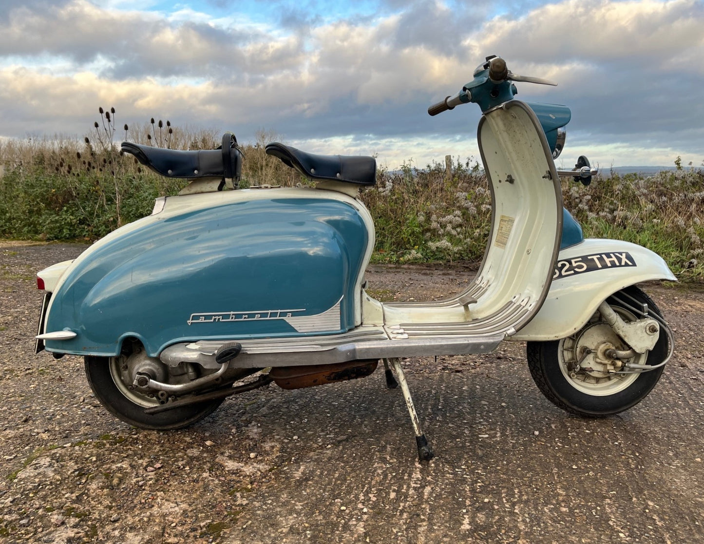 LAMBRETTA 1958 Li150 SERIES 1 "FRAME BREATHER" 3500 miles original paint!