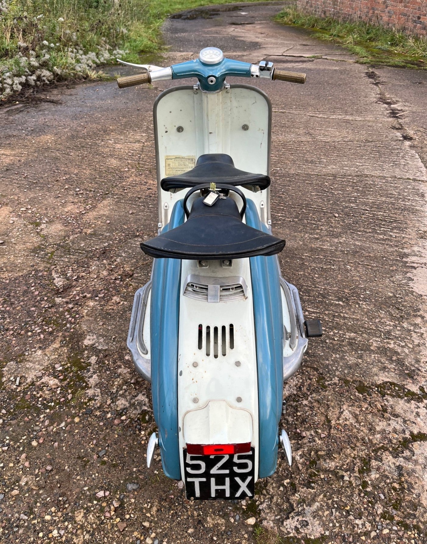 LAMBRETTA 1958 Li150 SERIES 1 "FRAME BREATHER" 3500 miles original paint!