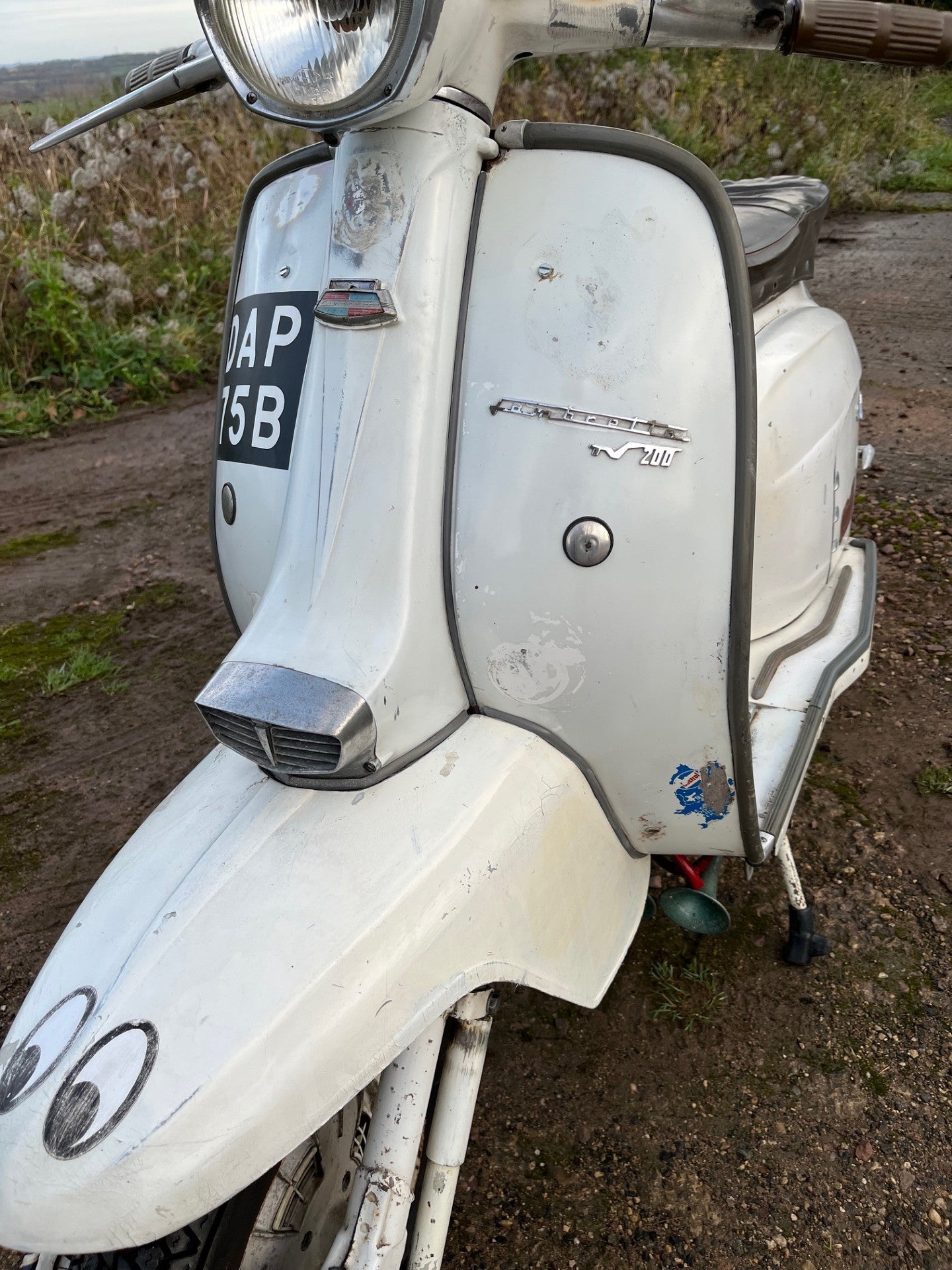 LAMBRETTA TV200 1964 ORIGINAL PAINT !