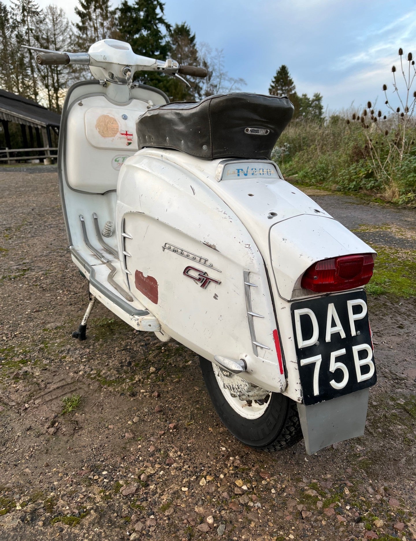 LAMBRETTA TV200 1964 ORIGINAL PAINT !