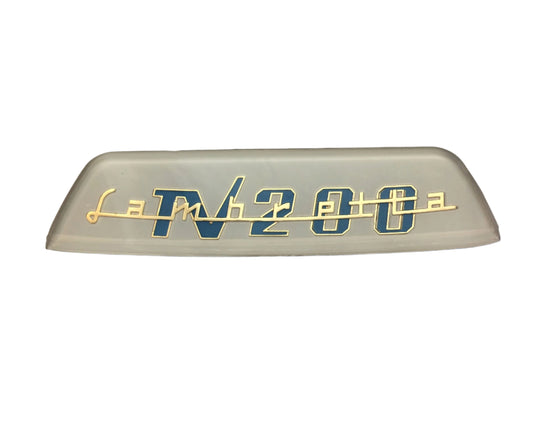 Lambretta TV200 rear frame badge CASA