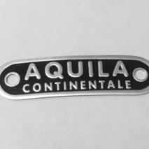 Vespa AQUILA CONTINENTALE seat badge GS150 /GS160